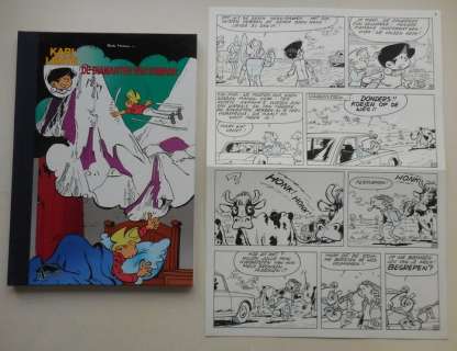 Kari Lente - Originele pagina & Album met linnen rug (30 ex.) - De diamanten van Kamaha - EO - (2009) | Catawiki