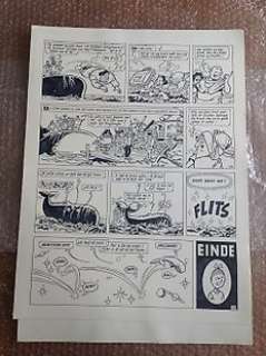 Geerts, Paul/Verhaegen, Marc - Originele pagina - Suske en Wiske - De gulden Harpoen | Catawiki