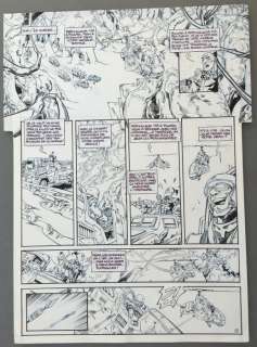 Floch, Adrien - Planche Originale (p.14) - Slhoka T3 - Le monde blanc  (2004) | Catawiki