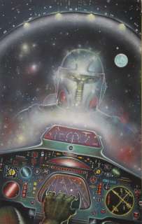 Science Fiction Illustration Original Art By John Rheaume | Four Color Comics