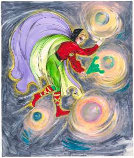 GOLDEN AGE GREEN LANTERN ORIGINAL ART BY CREATOR MARTIN NODELL. | Hake’s