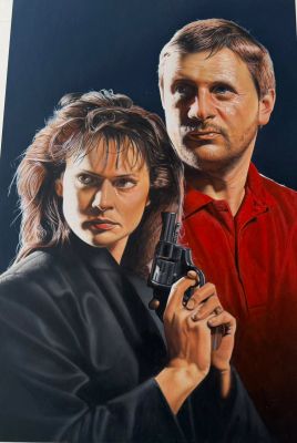 Lot 17 - Fred Gambino – Precinct Siberia Cop Killer (1989) | Oberon Auctions