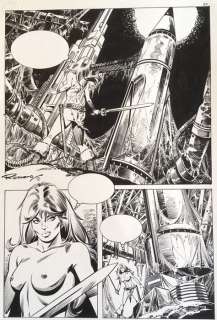 Romero, Enrique Badia - Originele pagina (p.20) - Axa - (1984) | Catawiki