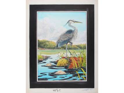 Puma Blues #7 Original Cover Art (1987) | Weiss Auctions