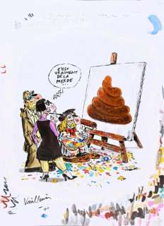 Vuillemin, Philippe ... | C’EST VRAIMENT DE LA MERDE. Technique mixte avec encre... | Coutau Bégarie