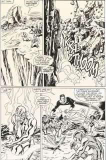 Buscema, John (1927-... | AVENGERS #266, PAGE 14. (1986) Encre de Chine et gouache... | Coutau Bégarie