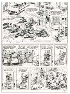 Bar2 | BAR2 JOE BAR TEAM Tome 5, Vents d’Ouest, 2003 Planche... | Daniel Maghen Enchères