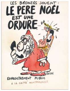 REISER - Lot 197 - REISER Illustration originale, affiche du Père Noël...