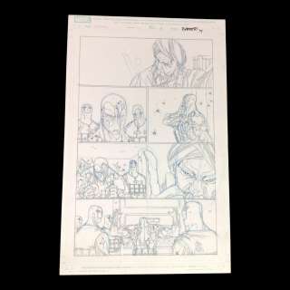 Deadpool #27 - Page 13 - Original Penciled Art Signed by Carlo Barberi (2014) | misc / divers