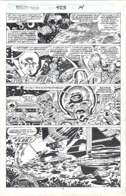 Ron Frenz, Joe Sinnott | Mighty Thor #423 Pg 14 | ComicArtFans Classifieds