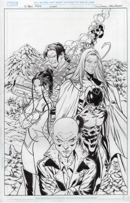 Tony Daniel, Mark Morales | X-Men 24 Cover | ComicArtFans Classifieds