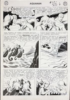 Nick Cardy | Nick Cardy Aquaman #22 Pg5 $3700 | ComicArtFans Classifieds