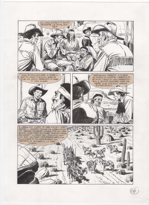Roberto de Angelis | Roberto de Angelis - Texone | ComicArtFans Classifieds