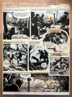 Colquhoun, Joe  - Originele pagina - Paddy Payne, Warrior of the Skies - Encre de Chine sur papier - (1961) | Catawiki