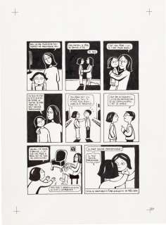 Marjane Satrapi | Persepolis (Original Book Art, page 44) | Sotheby’s