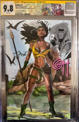 Greg Horn | X-Men Gambit By Greg Horn Rogue | ComicArtFans Classifieds