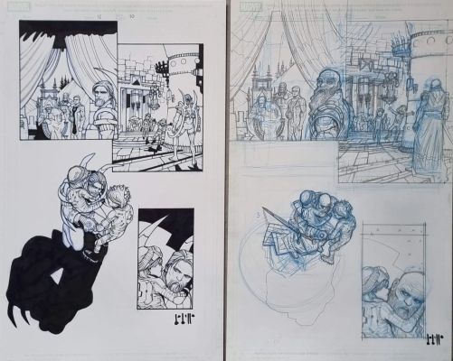 Juan Bobillo, Marcelo Sosa | Fantastic 4 #12, Page 10 | ComicArtFans Classifieds