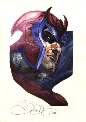 Simone Bianchi | Simone Bianchi, Magneto | ComicArtFans Classifieds
