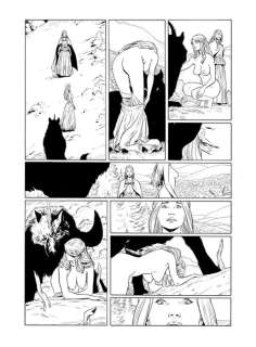 La Belle et la Bete - Trif - original page - Editions Tabou | Catawiki