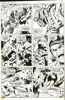 John Buscema / Joe Sinnott | Fantastic Four #109 Pg18 | La French Collection