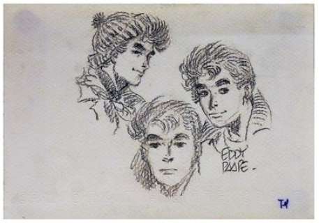 Eddy Paape (1920-2012)... | Eddy Paape (1920-2012) - 1 dessin de la série Marc... | Arthema Auction