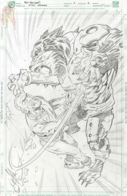 Jethro Morales | Red Hulk Issue 7 Page 2 By Jethro Morales | ComicArtFans Classifieds