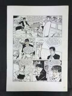  - Dylan Dog Almanacco della Paura - Luigi Siniscalchi - original page - EO - (1995) 