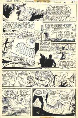 Edgar Bercasio | Four Star Spectacular #1, Pg 9 | ComicArtFans Classifieds