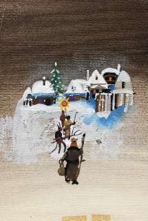 Zbigniew Rychlicki (1922 - 1989) | Zbigniew Rychlicki | Kolędnicy, ilustracja świąteczna | Desa Unicum