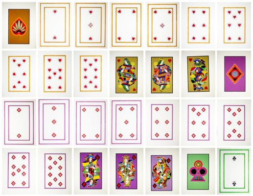 Lot 144 - BALBI DOMENICO - Complete deck of playing cards for Italsider + title page | Capitolium Art