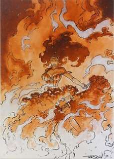 Lanfeust de Troy - Dessin original Falordelle - (2015) | Catawiki