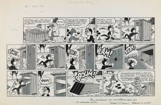 Lot 196 - Roger Mas (Roger Masmonteil) - "Pif le chien", anni ‘60