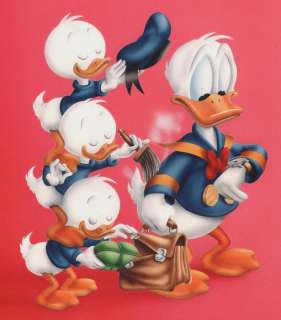 Donald Duck Weekblad - Originele cover - nr. 27 - 9 juli 1982 - Airbrush op board - (1982) | Catawiki