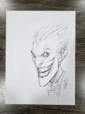 Marc Silvestri Joker ORIGINAL Batman Art | eBay US (Buy It Now)