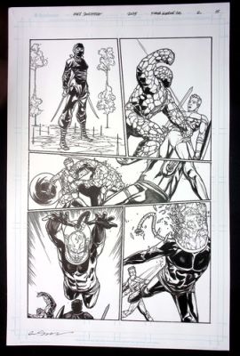 Defenders of the Earth #2 pg15-Dark Destiny-Alex Sanchez Art-Flash Gordon Battle | eBay US (Buy It Now)