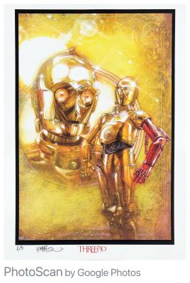 Christopher Clark | C-3PO comic #1 Print | Galactic Gallery