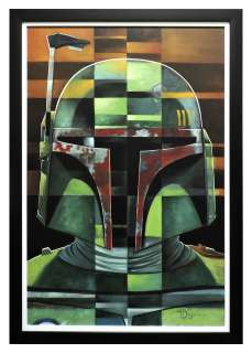 Boba Fett Original Painting by Tim Rogerson | Diamond Galleries