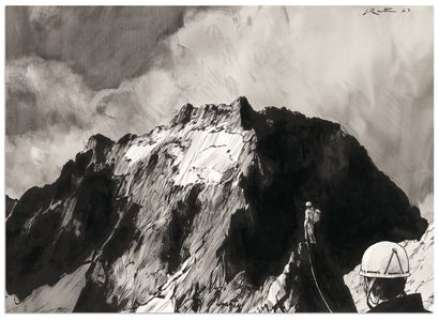 ROCHETTE - Lot 56 - JEAN-MARC ROCHETTE AILEFROIDE, ALTITUDE 3954, Casterman...