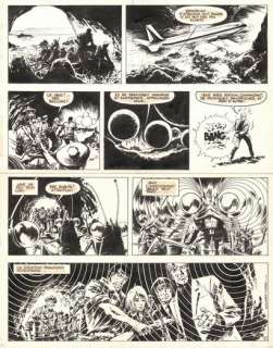 William Vance (1935-... | Bob Morane - L’archipel de la terreur Encre de Chine... | Tessier Sarrou