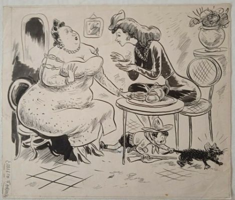 DISEGNO ORIGINALE DI ATTALO PER IL TRAVASO | eBay Europe