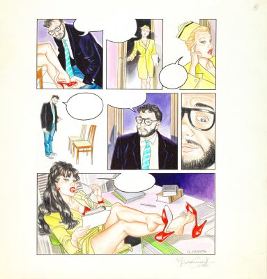 Lot 15 - Casotto Giovanna - "Guarda come dondolo", anni ‘90 | Urania Casa d’Aste