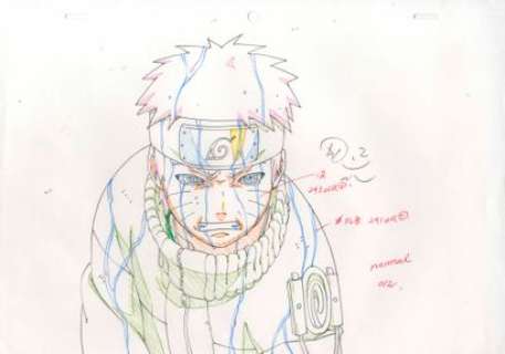 Masashi Kishimoto... | Masashi Kishimoto (岸本 斉史) - Hayato Date (伊達 勇登)Naruto... | Aibo Art Auction
