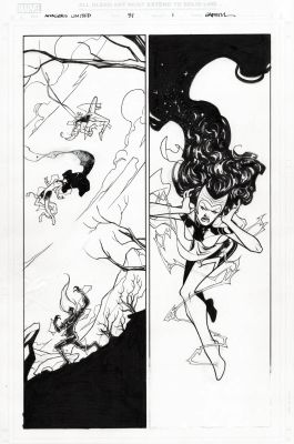 Avengers United, Issue 51, Page 1- Eric Gapstur | Comix Art Studio