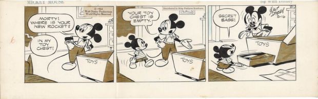 Floyd Gottfredson | Mickey Mouse daily | 2DGalleries
