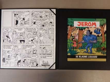 Jerom - Originele pagina (p.6) + luxe album  - De Bauwe Luiaard - (1966/2011) | Catawiki