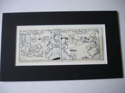 Toonder: Vroege originele strook Tom Poes | Zwiggelaar Auctions