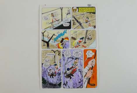 Wonder Woman #221 Original Comic Art | Bodnars Auction