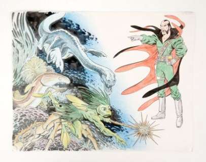 Mitton Jean Yves Les... | MITTON Jean Yves Les Compagnons de Nautilus Illustration Encre... | Vermot et Associés