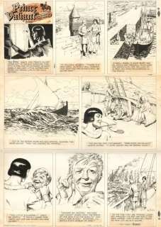 Lot 540 - Foster. Planche originale Prince Valiant