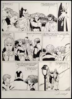 Renaud   - Planche originale (p.25) - Jessica Blandy T.24 - Les Gardiens | Catawiki